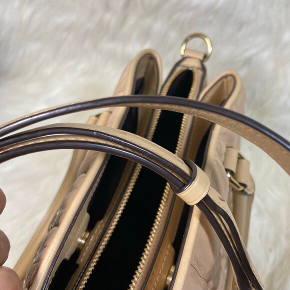 Coach Quilted Chain Crossbody Shoulder Bag - Picture 6 of 12